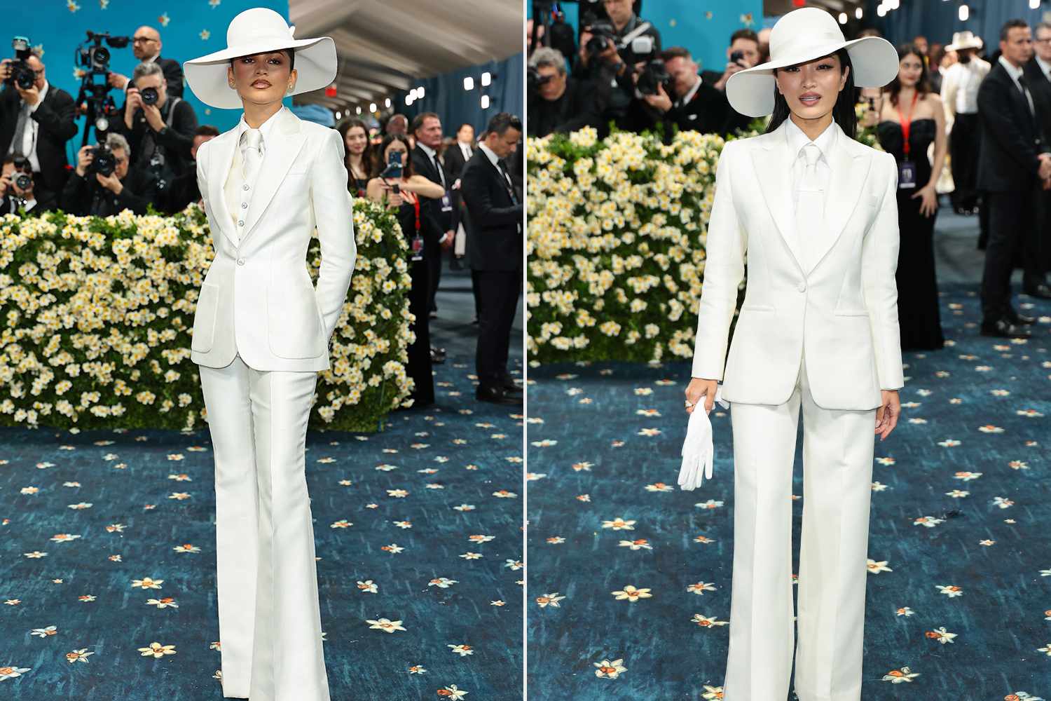 Zendaya and Anna Sawai Wear Nearly Identical Looks at the 2025 Met Gala